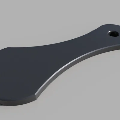 Chìa khóa xe đẩy mua sắm 3D
