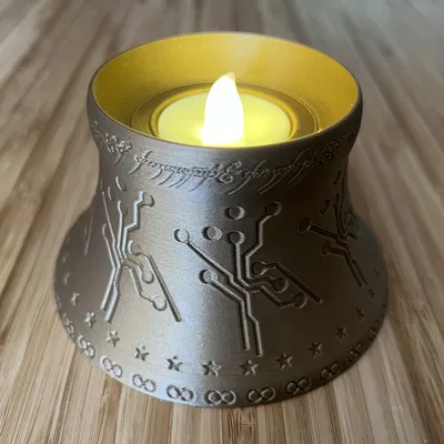 Chân nến LED "My Precious" Của Tôi