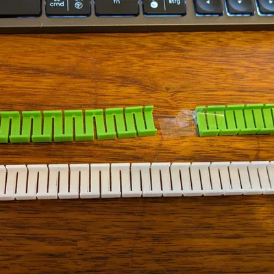 Mô hình đường ray bi Fischertechnik flexprofil 180 (bản sao 165231)