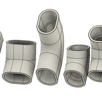 Đầu Nối Ống Luồn Dây Oval 16mm