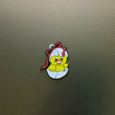 Móc khóa / Mặt dây chuyền Gà Chicky dễ thương