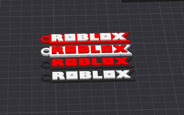 móc khóa Roblox in nhiều màu, dễ in - Image 1