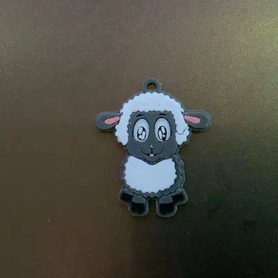 Móc khóa/Mặt dây chuyền cừu Shain dễ thương