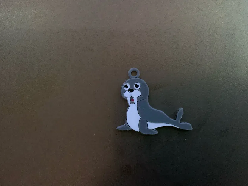 Móc khóa/Mặt dây chuyền hải cẩu Wally cực dễ thương - Image 2