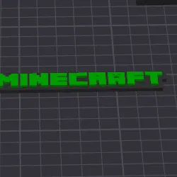 Móc khóa Minecraft in dễ dàng