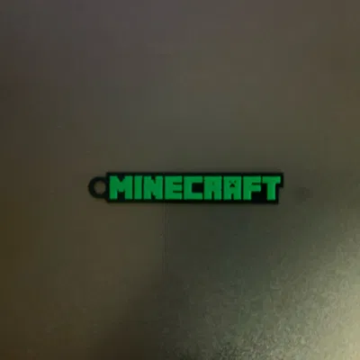 Móc khóa Minecraft in dễ dàng