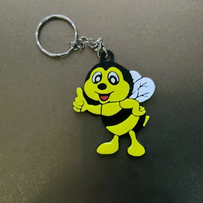 Móc Khóa Con Ong Barney Dễ Thương - Charm Vòng Cổ