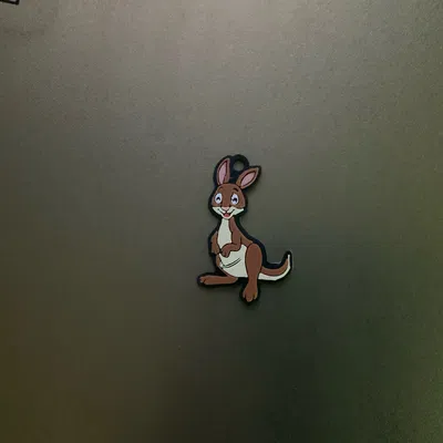 Móc khóa/Mặt dây chuyền chuột túi Colin dễ thương nhiều màu