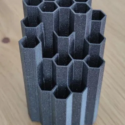 Ống Cắm Bút Hình Lục Giác