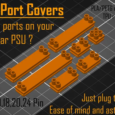 Nắp Bịt Cổng Nguồn Modular ATX / Chống Bụi