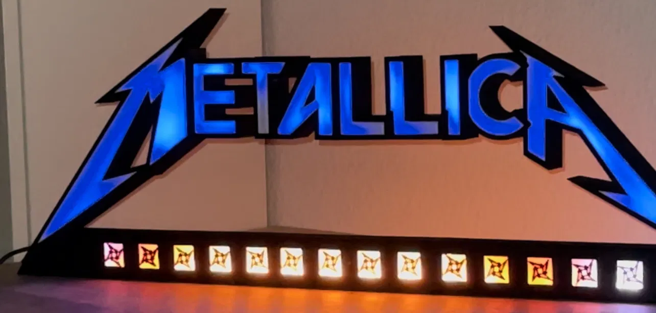 Biển LED "Metallica" Phản Ứng Theo Âm Thanh - Image 1