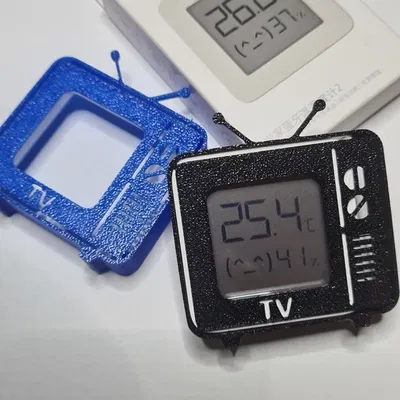 Retro TV Xiaomi Mi Theo Dõi Nhiệt Độ Độ Ẩm 2