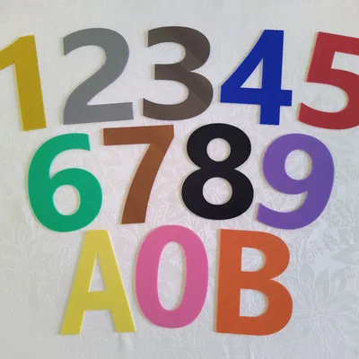 SỐ VÀ CHỮ CÁI KIỂU EBRIMA IN ĐẬM