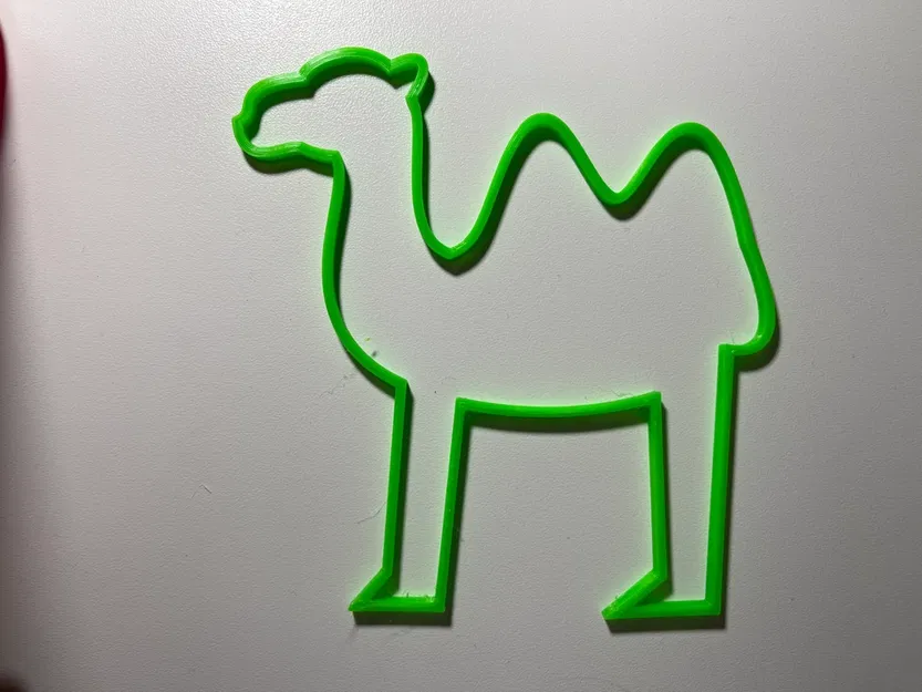 Khuôn Cắt Bánh Hình Lạc Đà - Stampino Cammello - Image 1