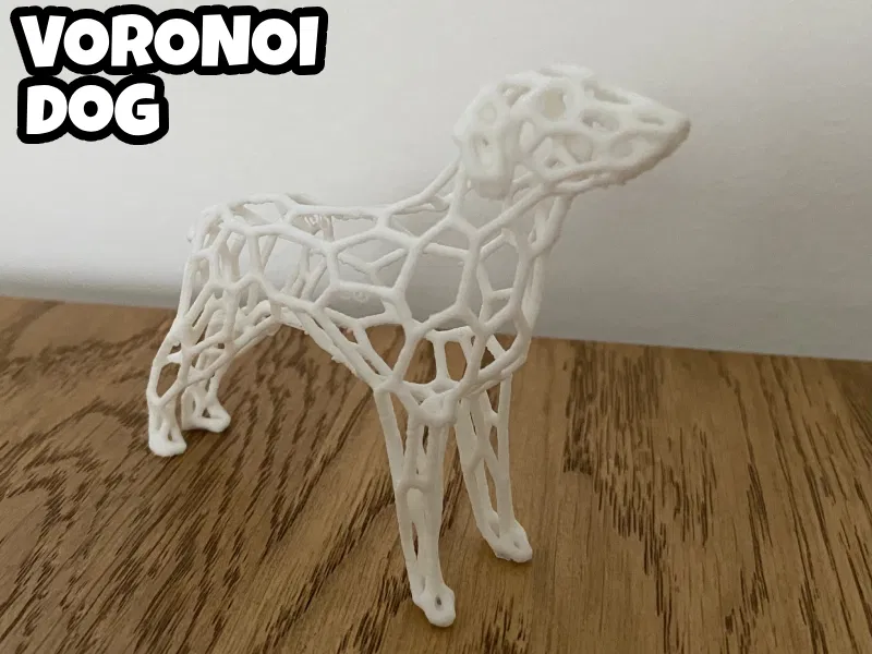 Chó Voronoi - Mô hình 3D - Image 1