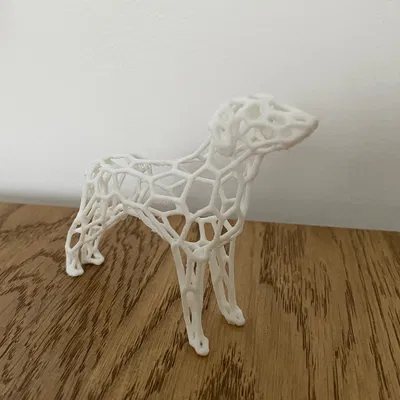 Chó Voronoi - Mô hình 3D