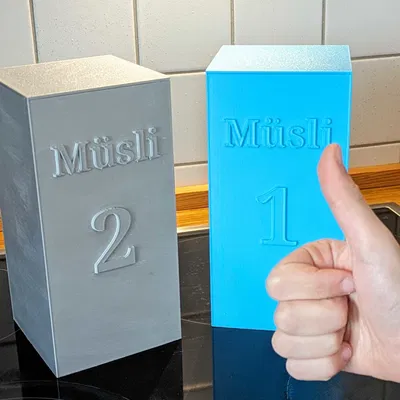 Müslibox - Hộp Đựng Müsli Tiện Lợi