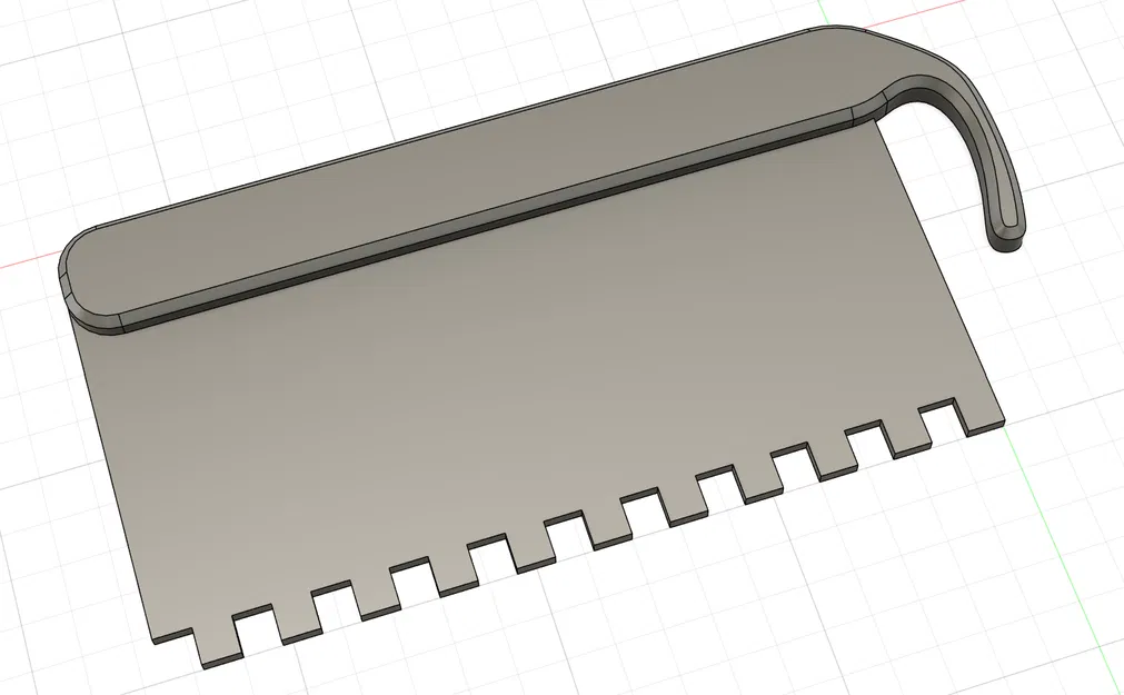 Cái bay có khía || Bay trét răng cưa - Image 1