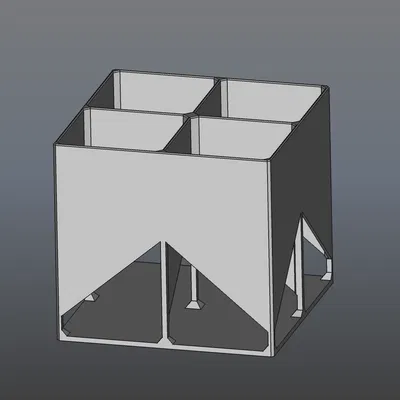 Giỏ đựng dao nĩa - Dễ vệ sinh và nhìn rõ