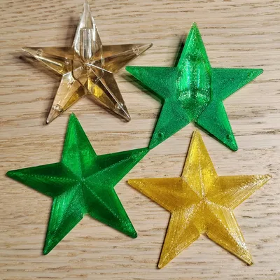 Ngôi sao thay thế cho dây đèn/màn IKEA Glansa