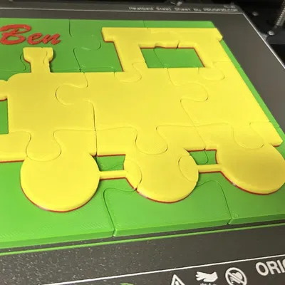 Xếp Hình Tàu Hỏa Cho Bé