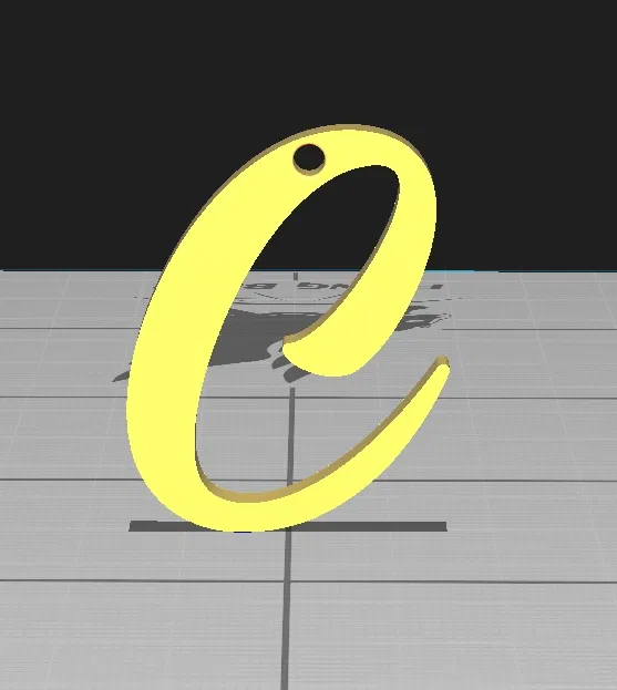 Chữ Cái Móc Khóa hoặc Đánh Dấu Bàn - Image 2