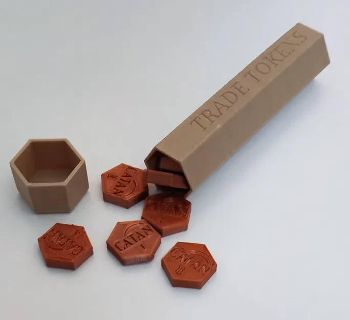 Móc Khóa Catan Fichas Comercio / Trade Tokens - Image 1