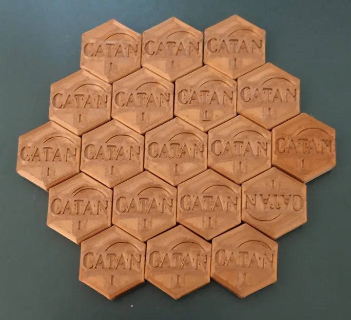 Móc Khóa Catan Fichas Comercio / Trade Tokens - Image 4