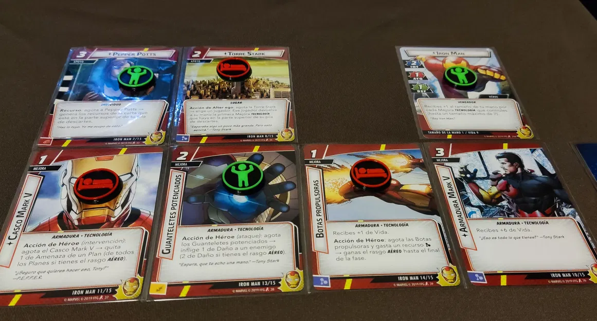 Fichas Sẵn Sàng hoặc HẾT LƯỢT / Tokens Ready or Exhaust - Image 2