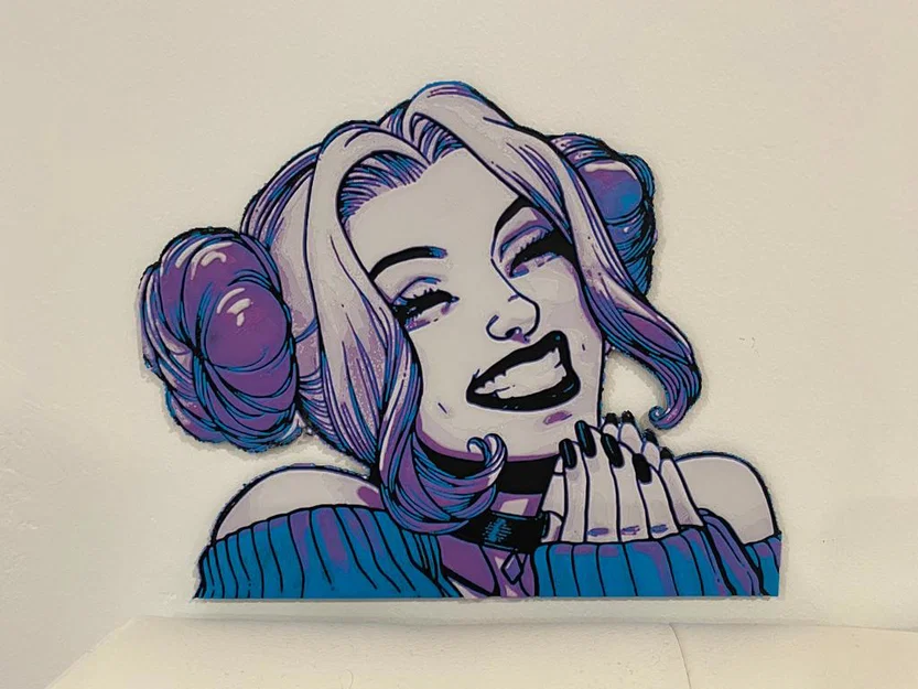 Mô hình Harley Quinn - Hueforge - Image 2