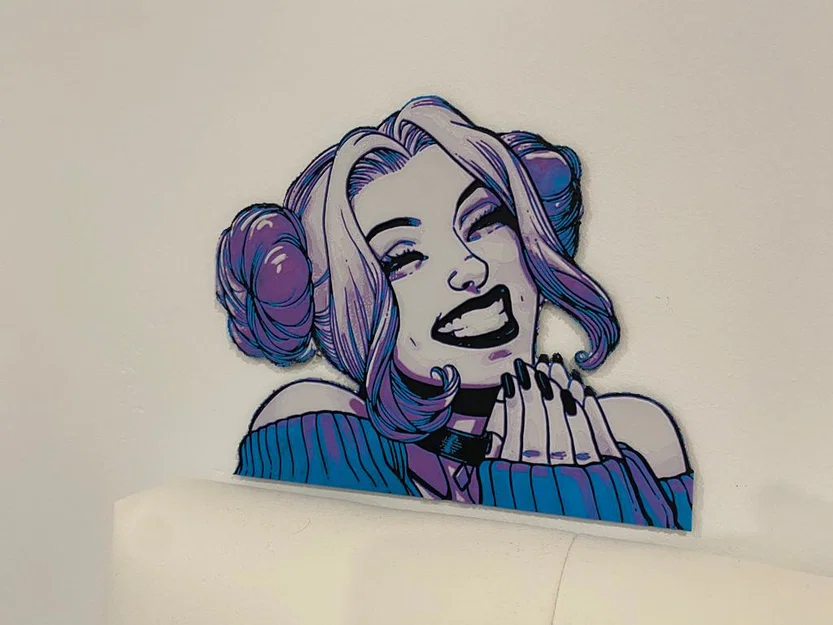 Mô hình Harley Quinn - Hueforge - Image 4