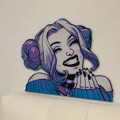 Mô hình Harley Quinn - Hueforge