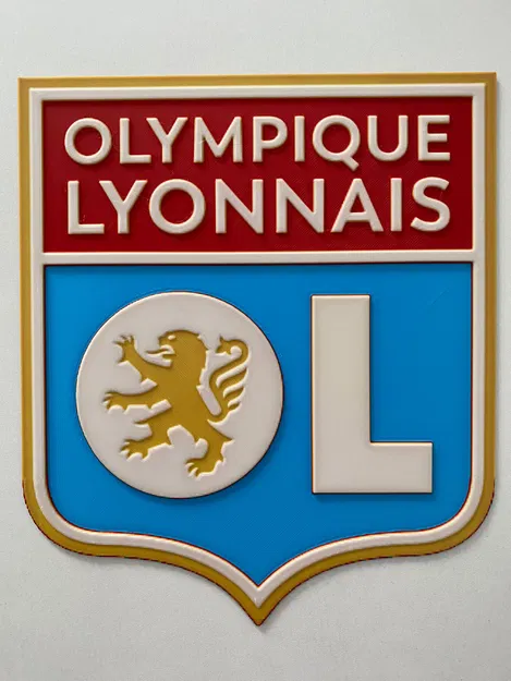 Huy Hiệu "Olympique Lyonnais" - Hueforge - Image 2