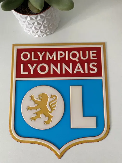 Huy Hiệu "Olympique Lyonnais" - Hueforge - Image 3