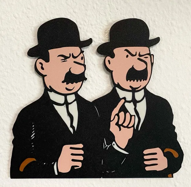 Hernández y Fernández - Dupont et Dupont - Thomson and Thompson - Schulze und Schultze - Tintin - Image 3