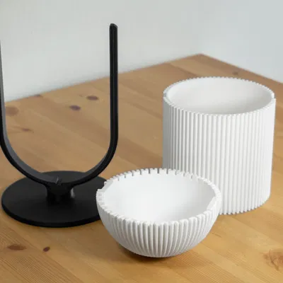 Chậu Trồng Cây Kiểu Đứng Sang Trọng - Phong Cách Mid-Century Hiện Đại