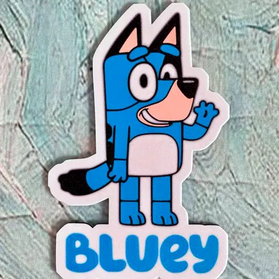 Mô Hình Bluey 4 Màu AMS