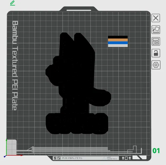 Mô Hình Bluey 4 Màu AMS - Image 3