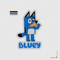 Mô Hình Bluey 4 Màu AMS - Thumbnail 4