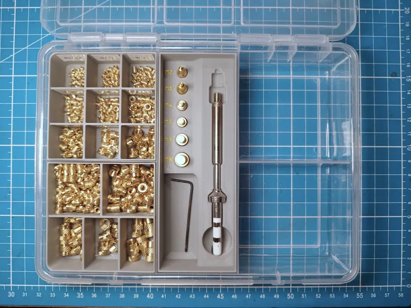 Khay Werckmann cho đầu hàn TS-100 của CNCKitchen và ốc ren - Image 1