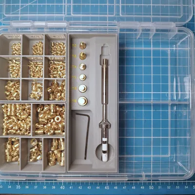 Khay Werckmann cho đầu hàn TS-100 của CNCKitchen và ốc ren