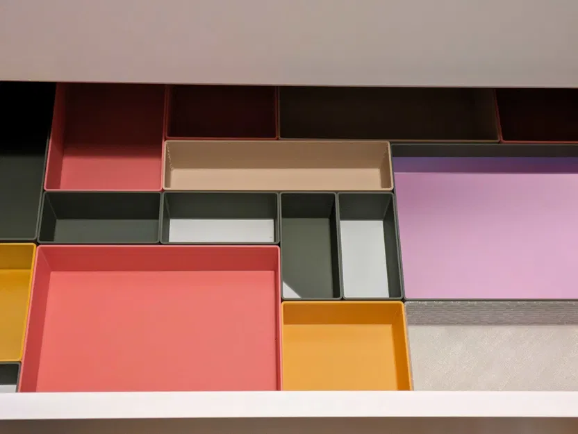 Phụ kiện chia ngăn kéo tủ IKEA Malm / Hộp đựng ngăn kéo Komode - Image 2