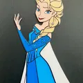 Elsa - Frozen - Disney (Mô hình in 3D) - Thumbnail 1