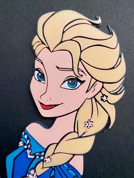Elsa - Frozen - Disney (Mô hình in 3D) - Image 3