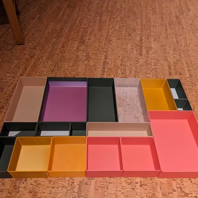 Phụ kiện chia ngăn kéo tủ IKEA Malm / Hộp đựng ngăn kéo Komode