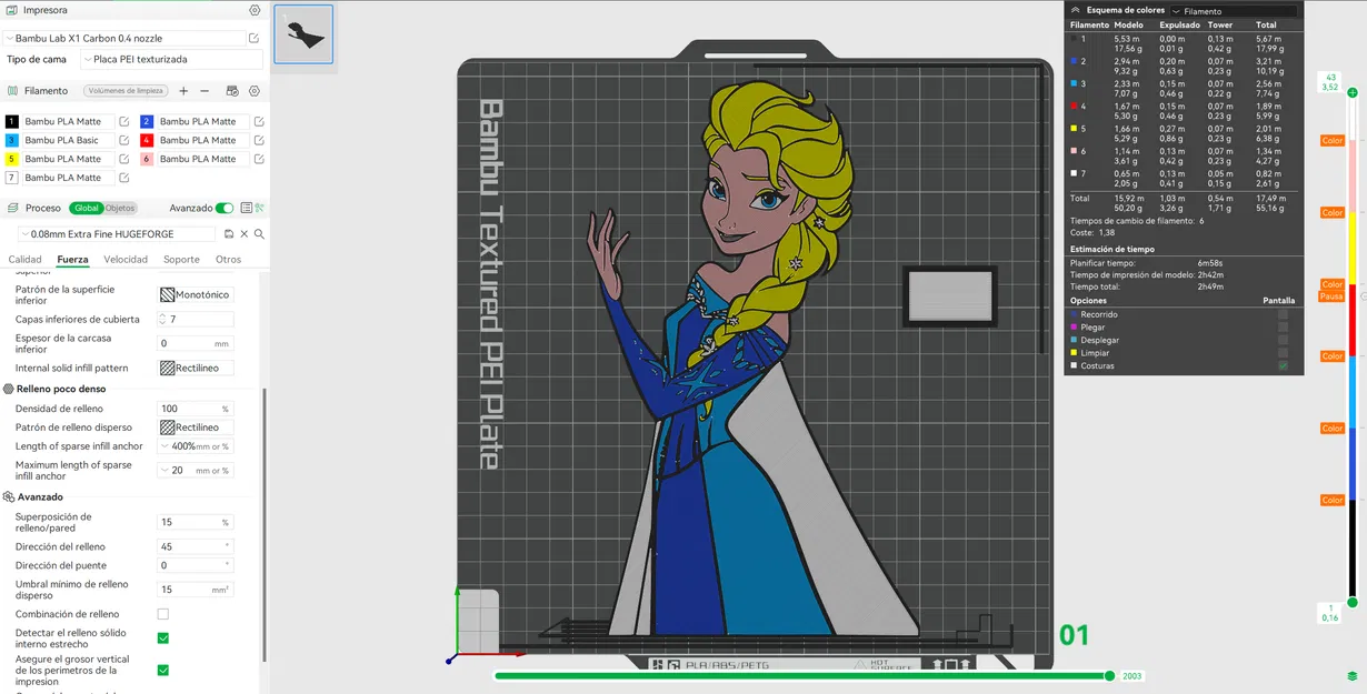 Elsa - Frozen - Disney (Mô hình in 3D) - Image 6