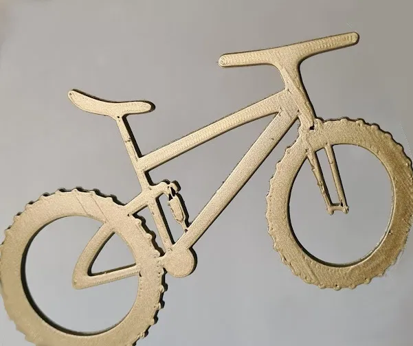 Mô hình Xe đạp Địa hình MTB 2D & Bản vẽ SVG - Image 1