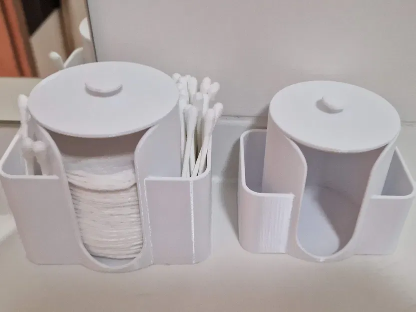 Khay Đựng Bông Tẩy Trang Và Tăm Bông - Image 3