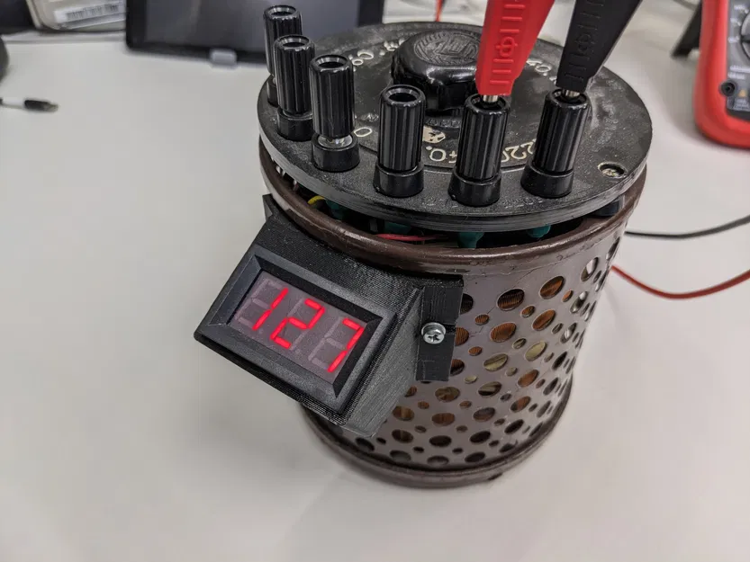 Vỏ hộp đồng hồ điện áp cho variac kiểu Xô Viết cũ - Image 1