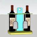 ORGANIZZATORE GT157 - Kệ Để Chai Rượu Bàn - Thumbnail 1